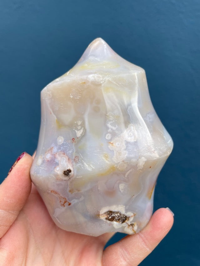 Flower Agate Flame