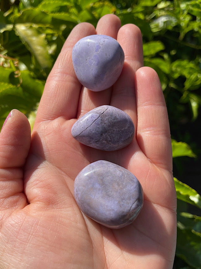 Lavender Jade Tumbled