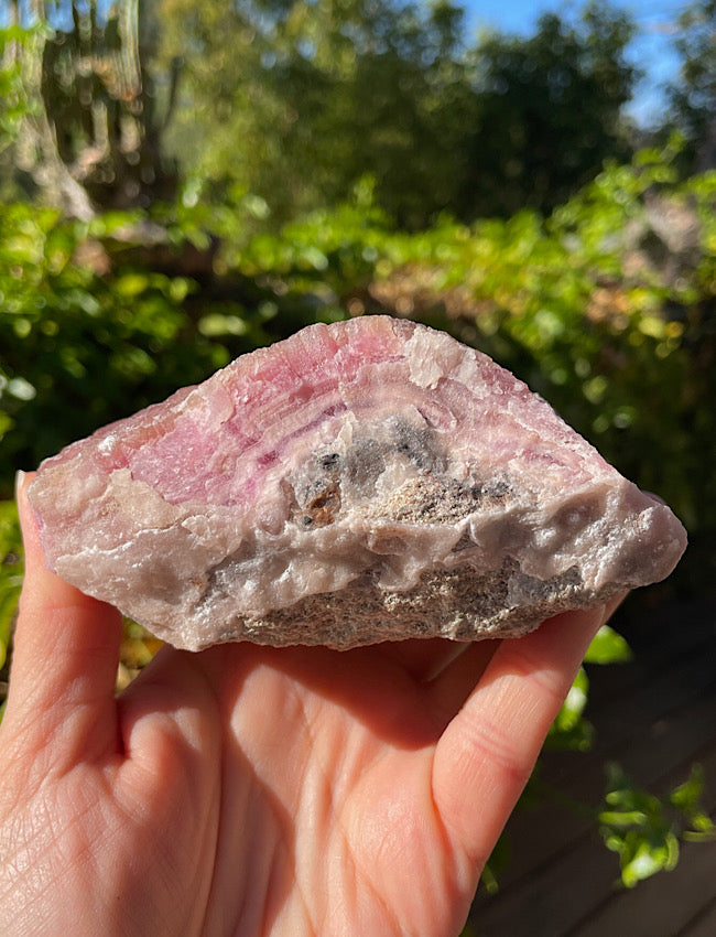 Pink Cobalto Calcite Raw Formation