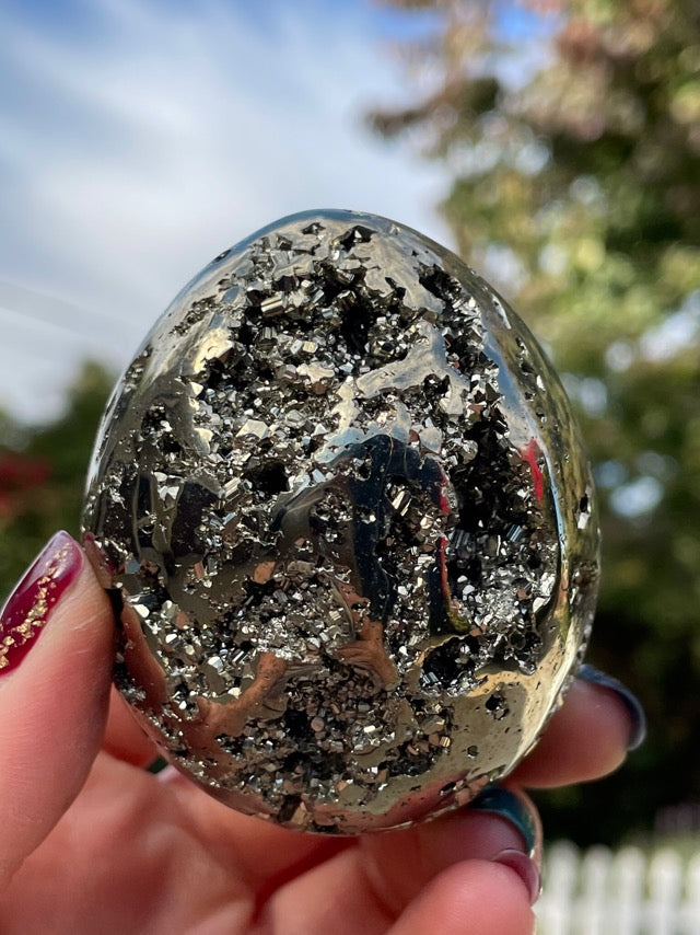 Peruvian Pyrite Egg