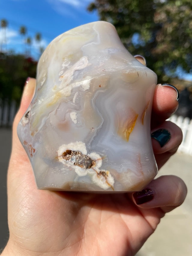 Flower Agate Flame