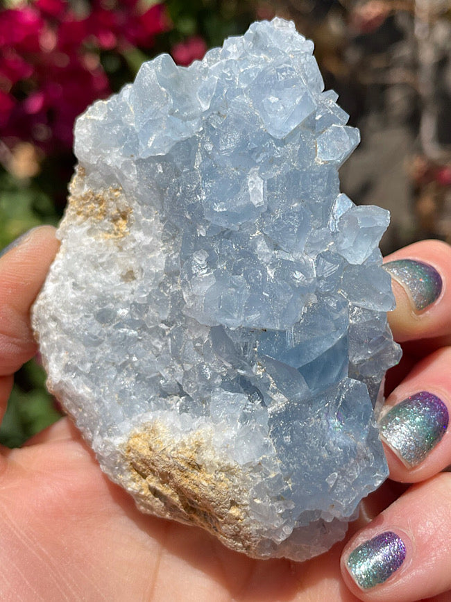 Celestite Raw Formation