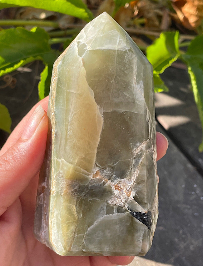 Green Moonstone Point