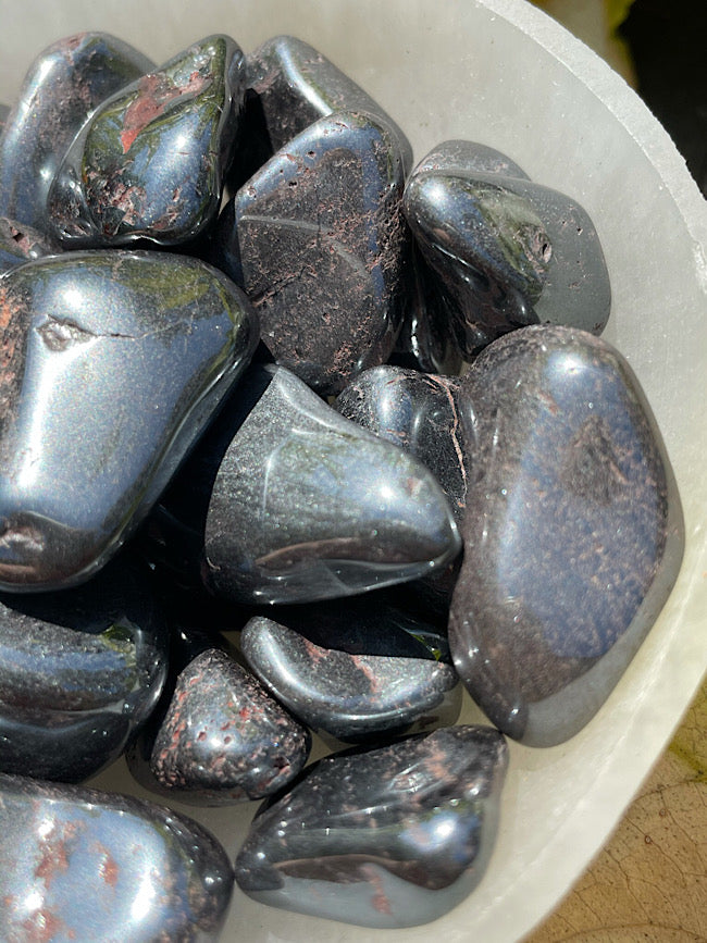 Hematite Tumbled