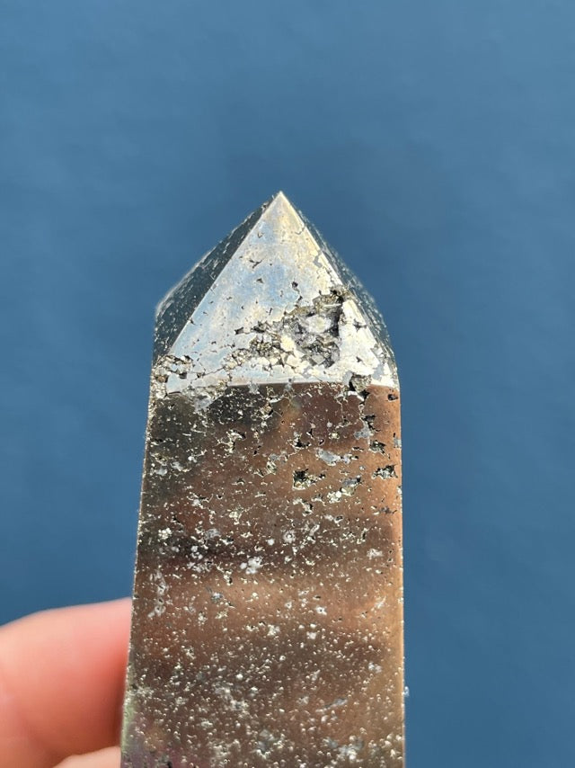 Peruvian Pyrite Obelisk