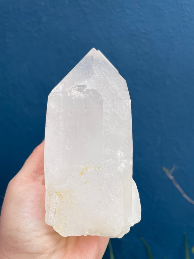 Clear Quartz Twin Formation