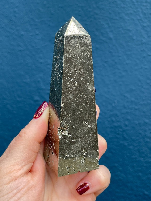 Peruvian Pyrite Obelisk