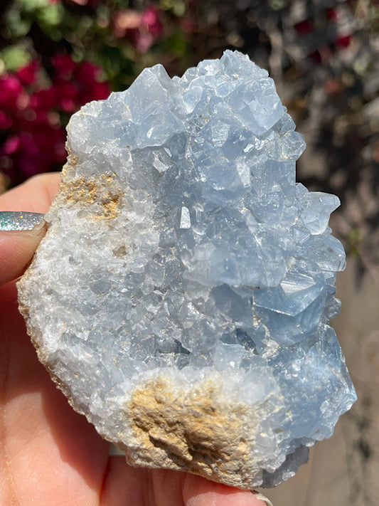 Celestite Raw Formation