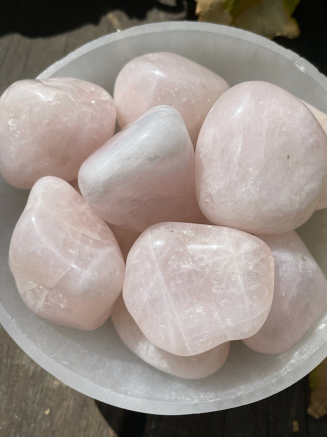 Rose Quartz Tumbled