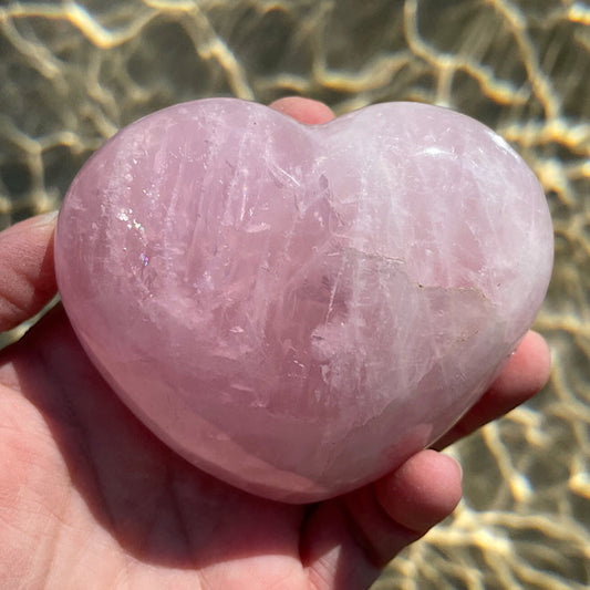 Rose Quartz Heart