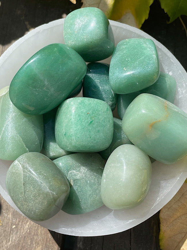 Green Aventurine Tumbled