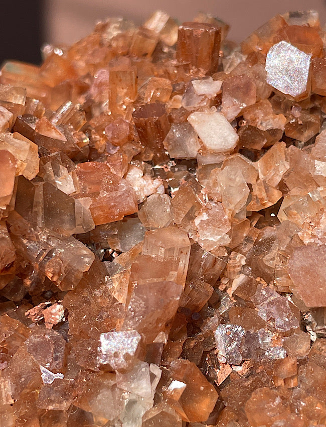 Brown Aragonite Cluster