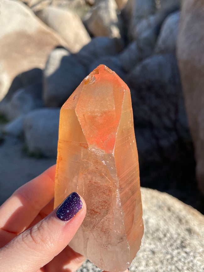 Tangerine Quartz